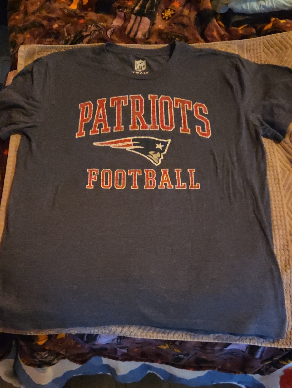 NFL New England Patriots Tee - Navy, Red, White